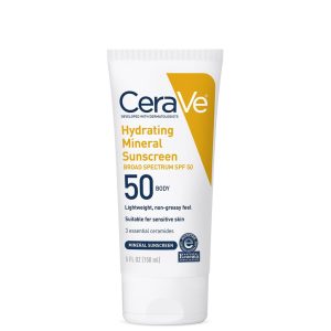 Hydrating Mineral Sunscreen SPF 50 Body Lotion