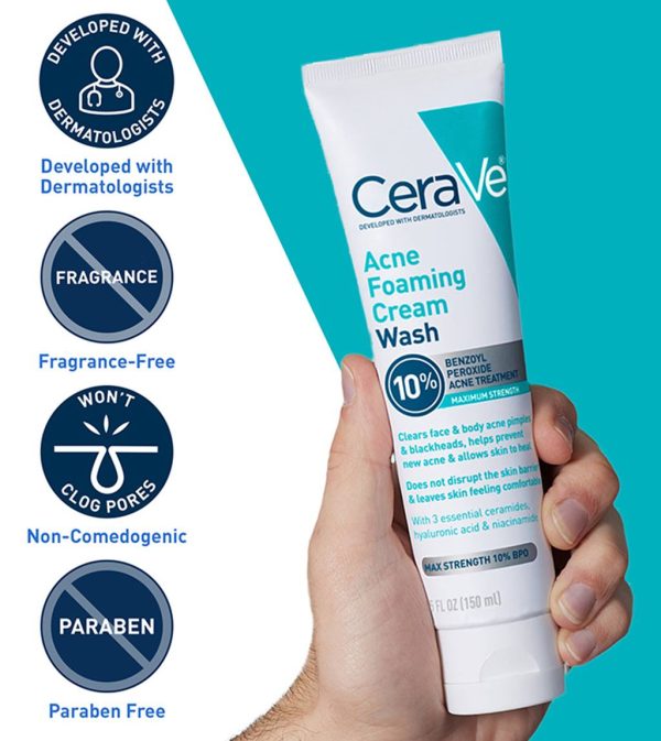 AcneFoaming Cream Wash - Image 6