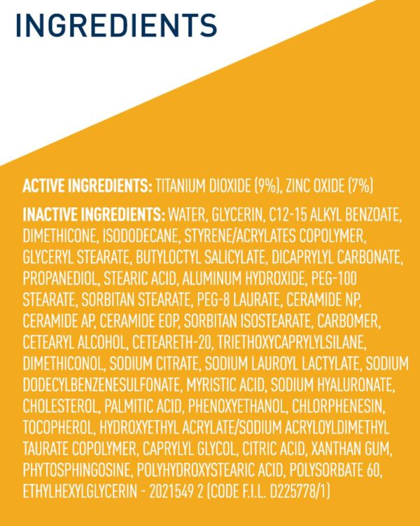 Hydrating Mineral Sunscreen SPF 50 Face Lotion - Image 5