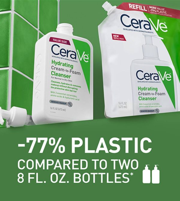 Hydrating Cream-to-Foam Cleanser Refill - Image 4
