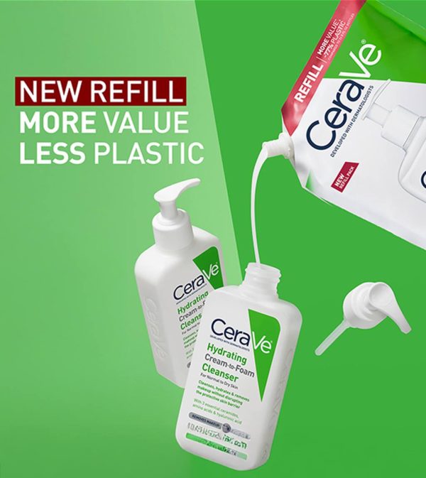 Hydrating Cream-to-Foam Cleanser Refill - Image 2