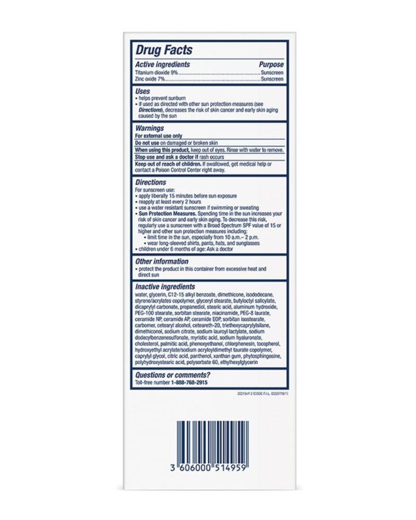 Hydrating Mineral Sunscreen SPF 50 Face Lotion - Image 4