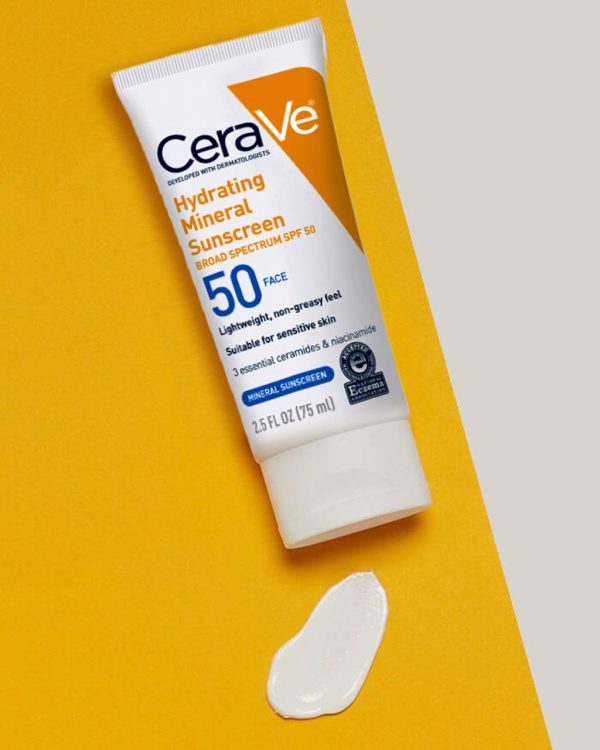 Hydrating Mineral Sunscreen SPF 50 Face Lotion - Image 9