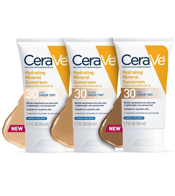 Hydrating Mineral Sunscreen SPF 30 Face Sheer Tint, Shade: Medium - Image 3