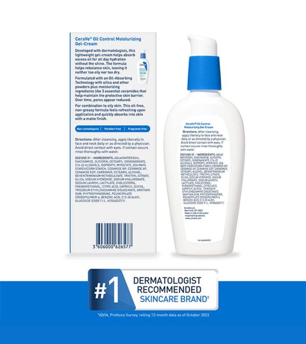 Oil Control Moisturizing Gel-Cream - Image 7